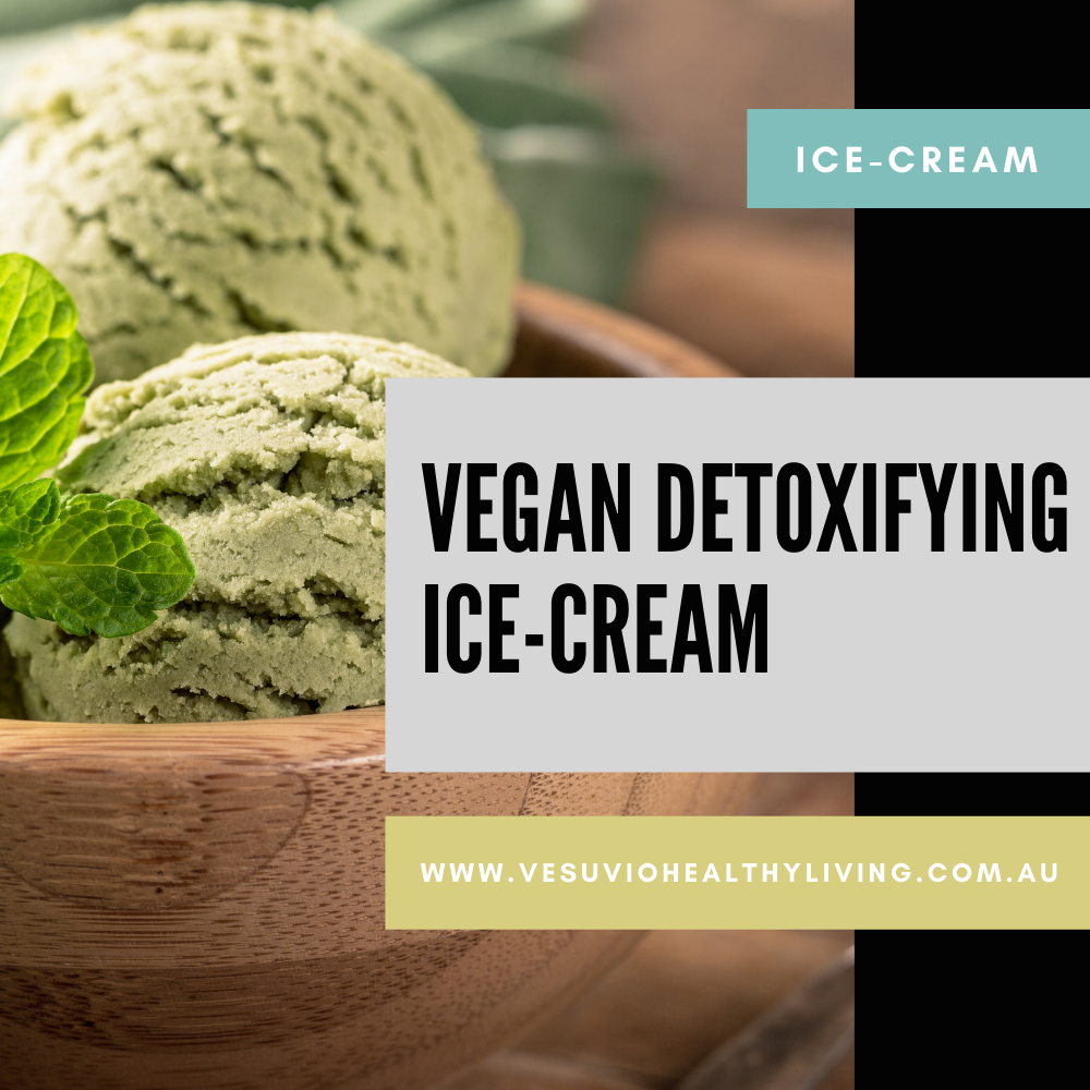 Vegan Detoxifying Ice-cream