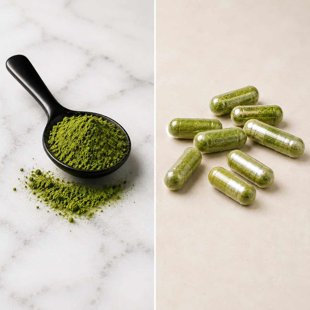 Powders vs Capsules