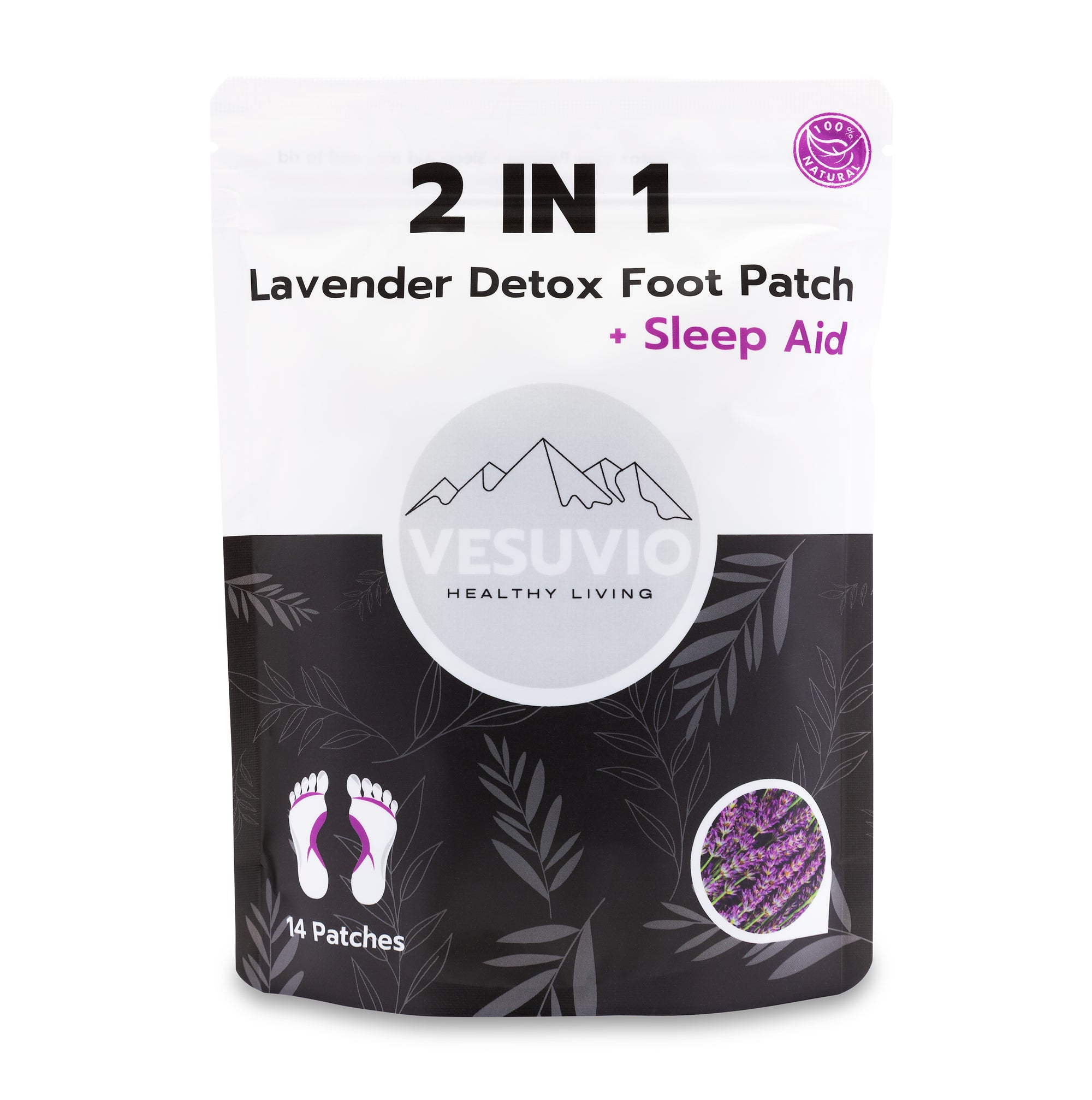 Lavender Detox Foot Patch + Sleep Aid